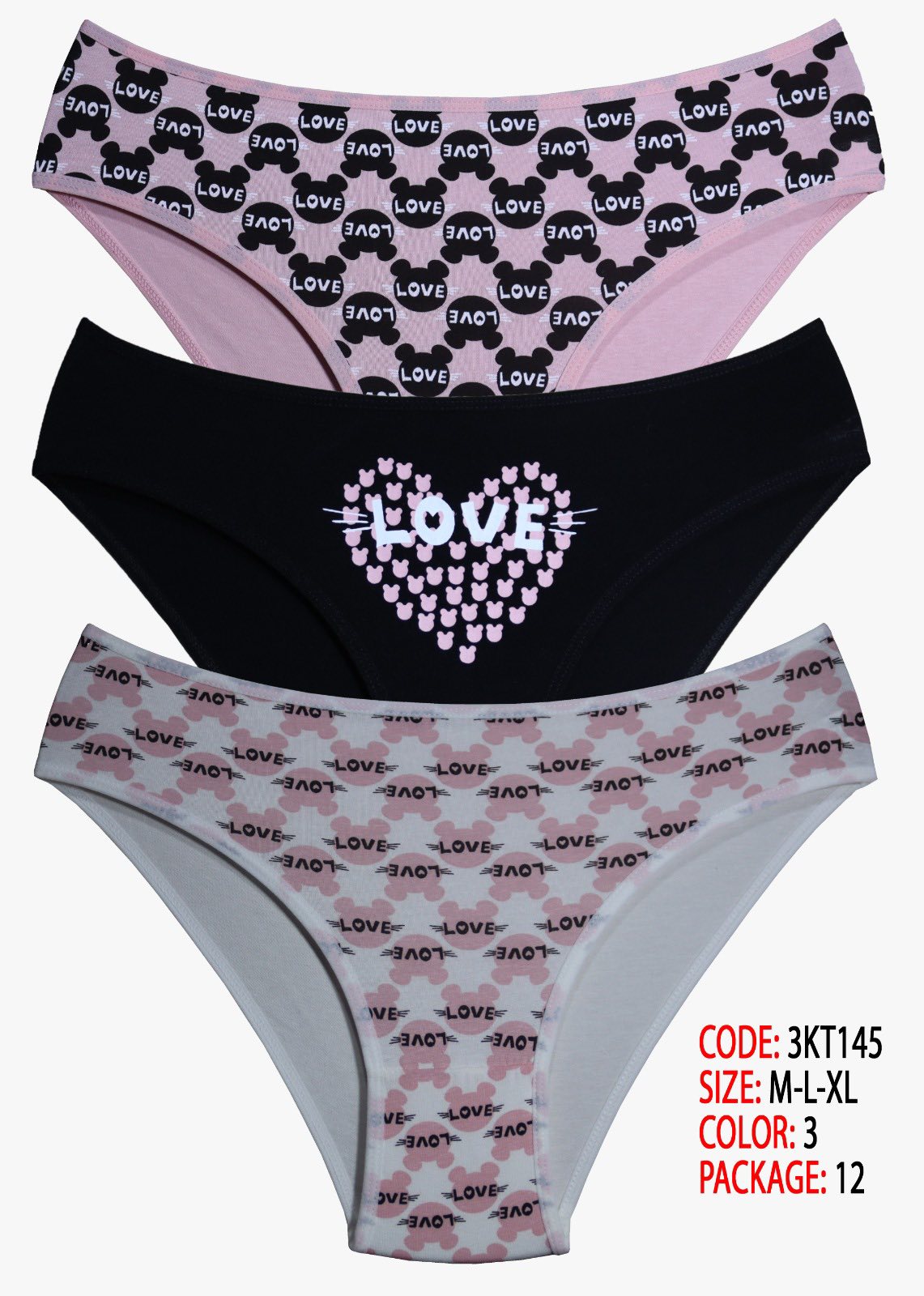 Трусы Disneyopt (L) 3KT145 mix (L) (лето)