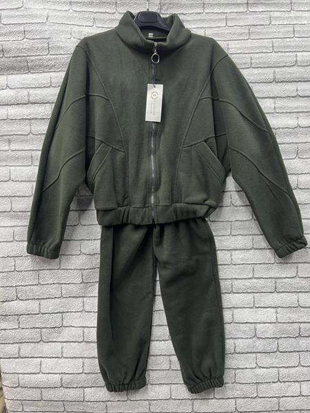 Костюм спорт Valentina (42-50) 088 khaki (зима)