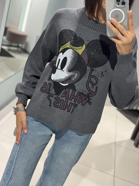 Свитер Comod (one size) CM48 grey (зима)