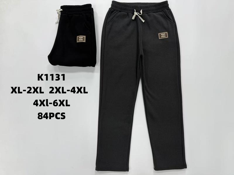 Штаны спорт Hoan (XL-6XL) HN796 mix (зима)