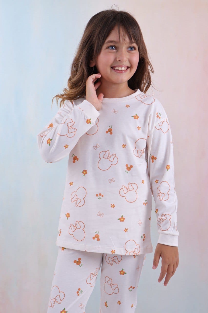 Пижама Disneyopt kids (3-10) DS225 white (деми)