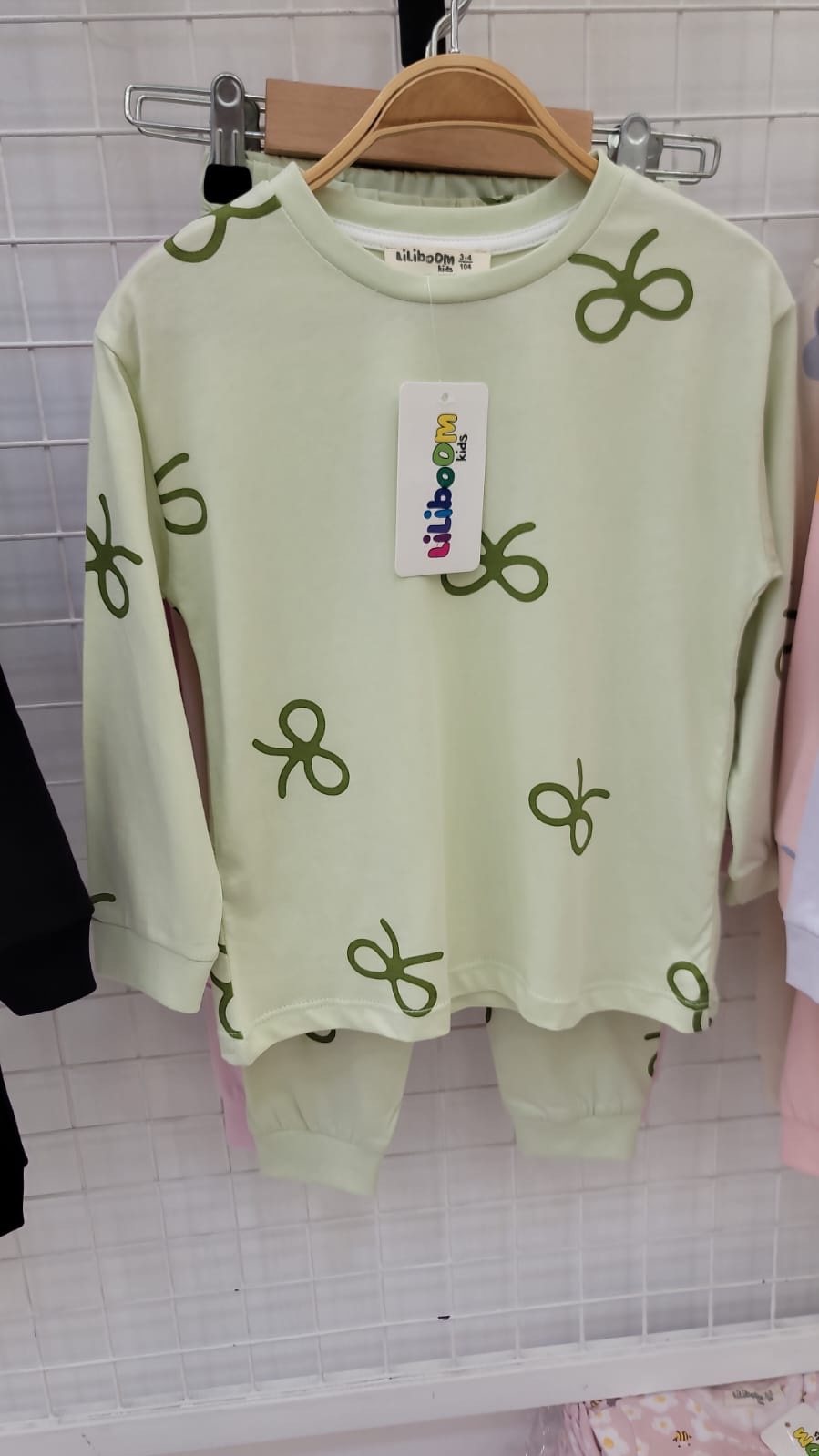 Пижама Disneyopt kids (3-10) DS222 mint (деми)