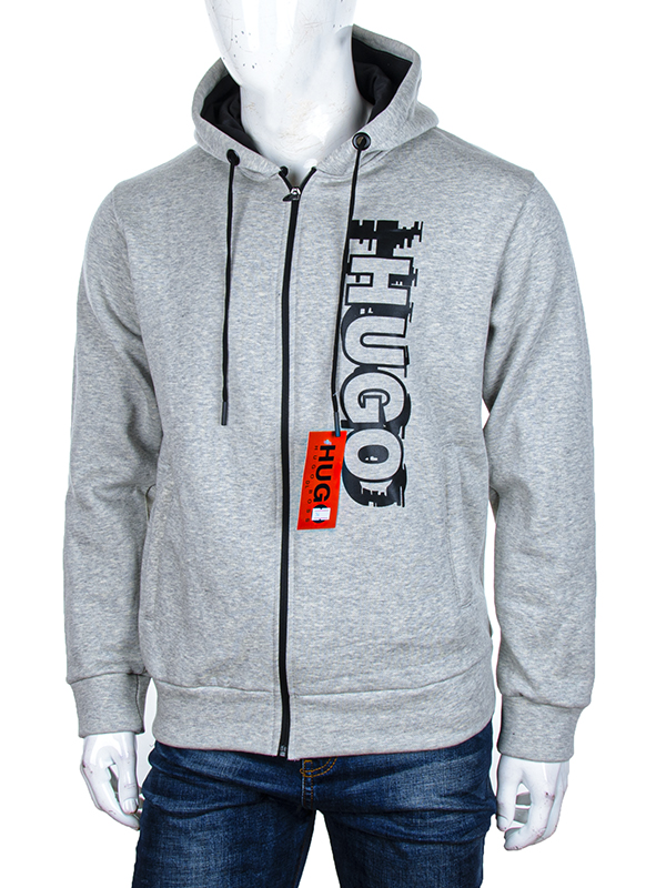 Кофта спорт Denis sport (50-56) Батник HG3 l.grey (зима)