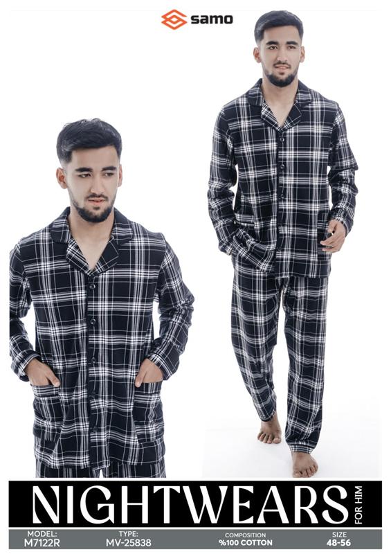 Пижама Imlion (48-56) 7122 black-l.grey (деми)