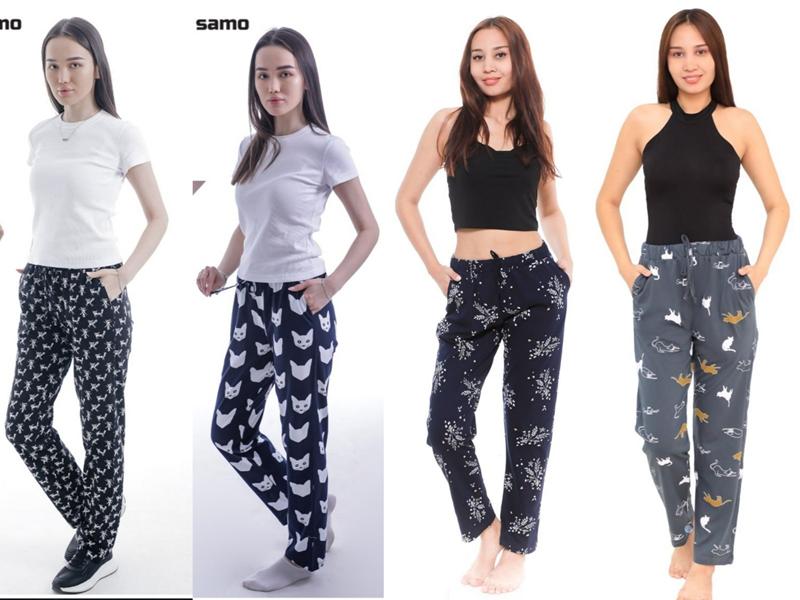 Штаны Imlion (48-56) 4452-2 black-white (деми)