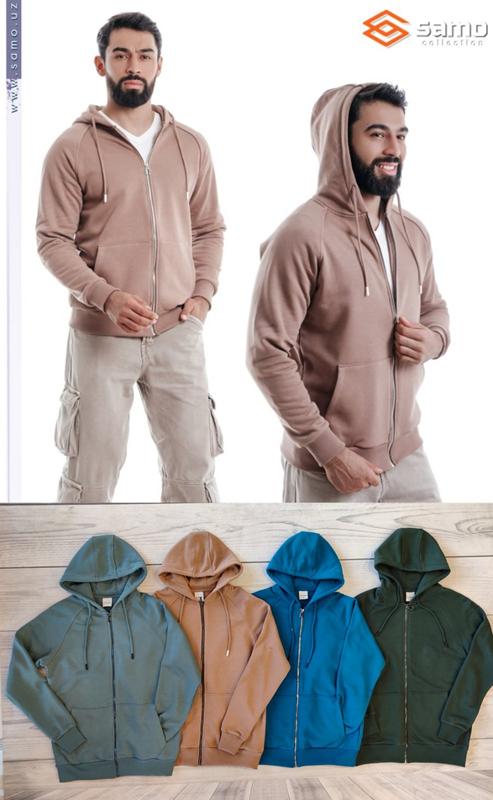 Кофта спорт Imlion (48-56) 8034 green (зима)