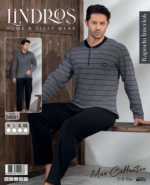 Пижама Vehuiah (M-2XL) 04041 grey (деми)