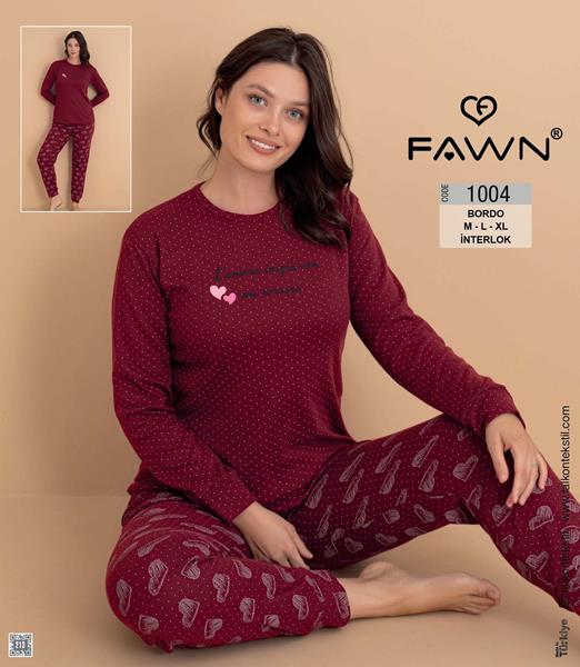 Пижама Vehuiah (M-XL) 1004 wine (деми)