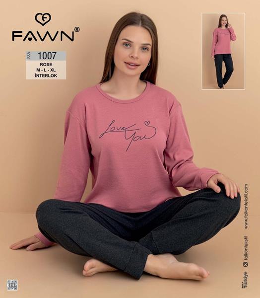 Пижама Vehuiah (M-XL) 1007 powder (деми)