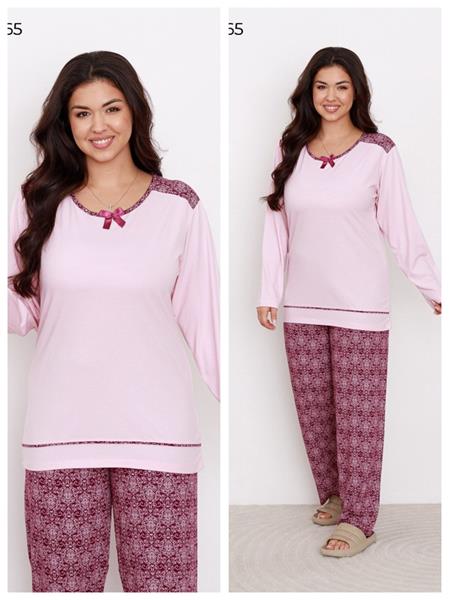 Пижама Vehuiah (2XL-5XL) 58165 wine (деми)