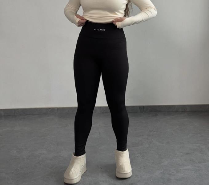 Лосины Sport style (XL-4XL) 70225-1 black (зима)