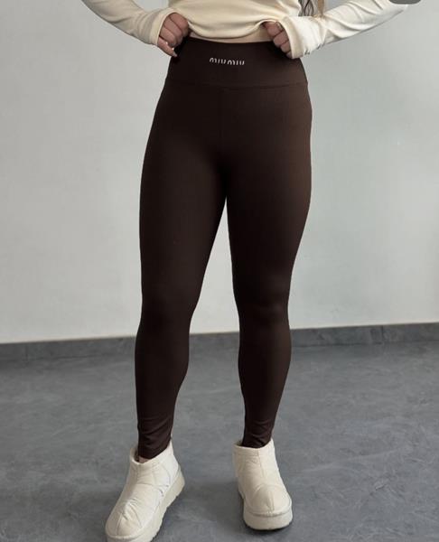 Лосины Sport style (S-XL) 7225-1 brown (зима)