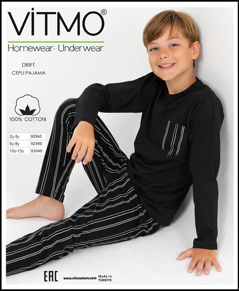 Пижама Disneyopt kids (9-15) 93049 black (деми)