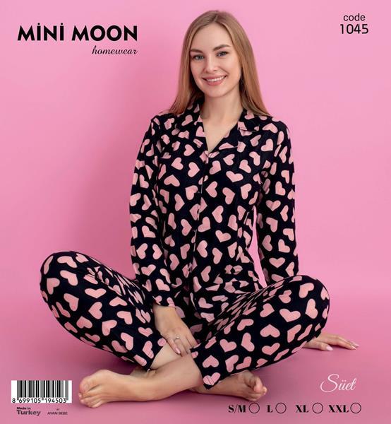 Пижама Disneyopt (S-2XL) 1045 beige (зима)