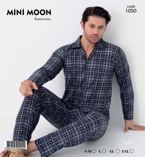 Пижама Disneyopt (S-2XL) 1050 grey (зима)