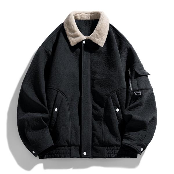 Куртка RLX (2XL-4XL) 855 черный (деми)