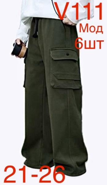 Штаны Надийка (21-26) ND284-V111 khaki (зима)