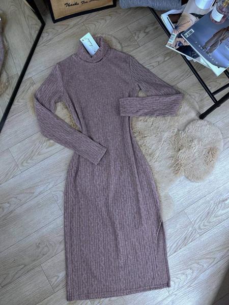 Платье Arina (42-48) 1569 l.brown (деми)