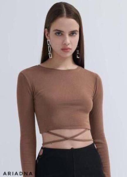 Топ Arina (42-48) 5021 brown (деми)