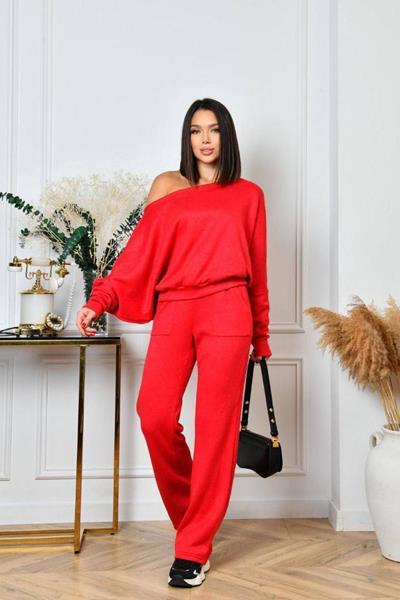 Костюм спорт Arina (42-52) 8058 red (деми)