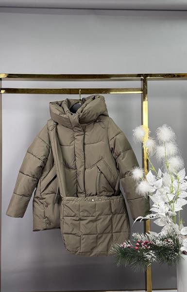 Куртка Delfinka (140-164) 615 d.beige (зима)