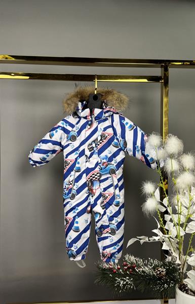 Комбинезон Delfinka (68-92) 8-402 blue (зима)