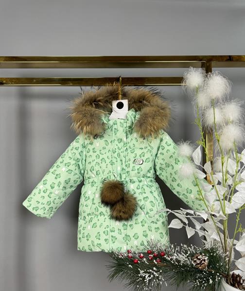 Куртка Delfinka (80-104) 8610 green (зима)