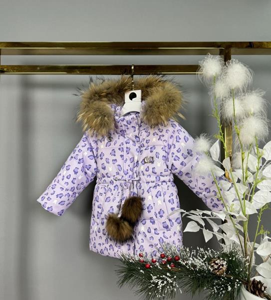Куртка Delfinka (80-104) 8610 lilac (зима)