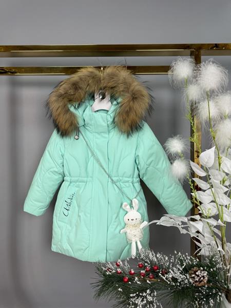 Куртка Delfinka (86-110) 8611 green (зима)