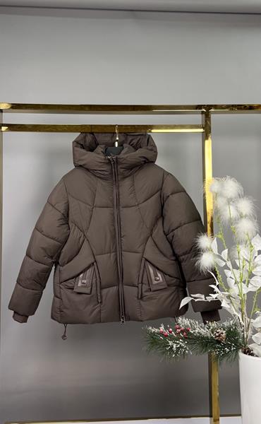 Куртка Delfinka (140-164) YS29 brown (зима)