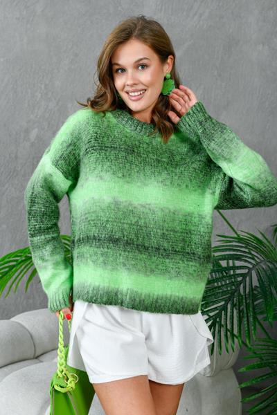 Худи Karon (one size) 6027 green (зима)