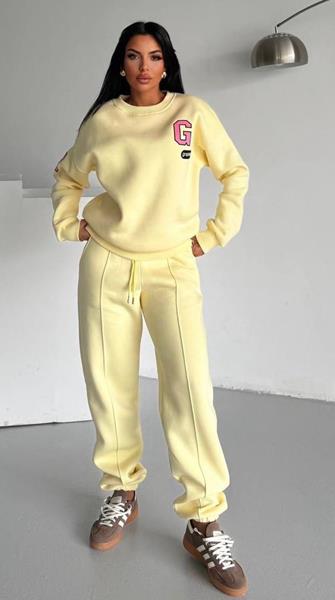 Костюм спорт Karon (S-L) 03 yellow (зима)