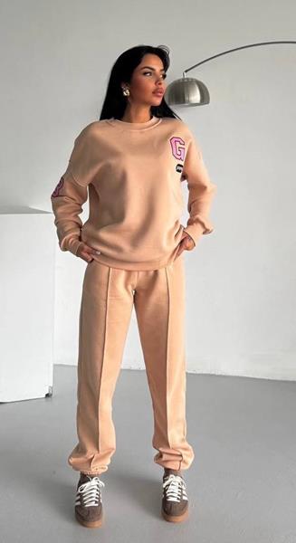 Костюм спорт Karon (S-L) 03 beige (зима)