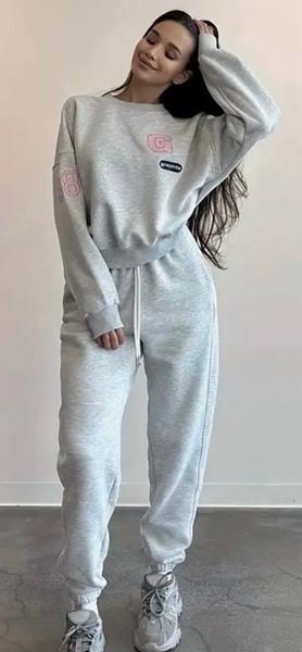 Костюм спорт Karon (S-L) 03 l.grey (зима)