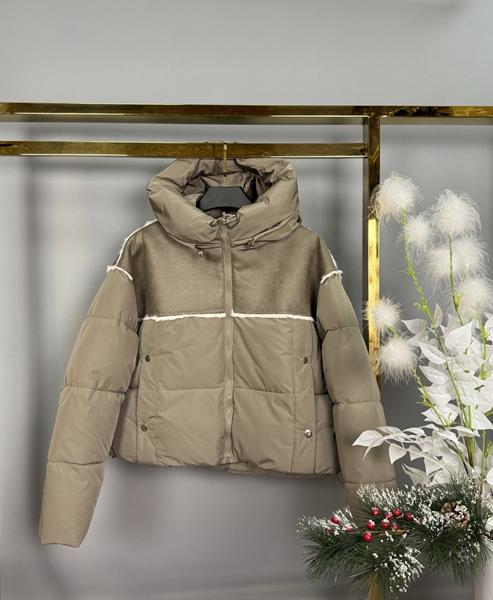 Куртка Karon (42-48) 19597 d.beige (зима)