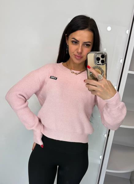 Свитер Lora (42-48) LR712 pink (деми)