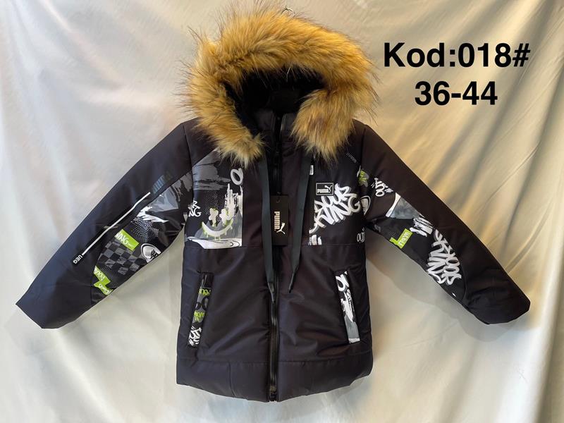 Куртка Ayden (9-13) A018 black (зима)