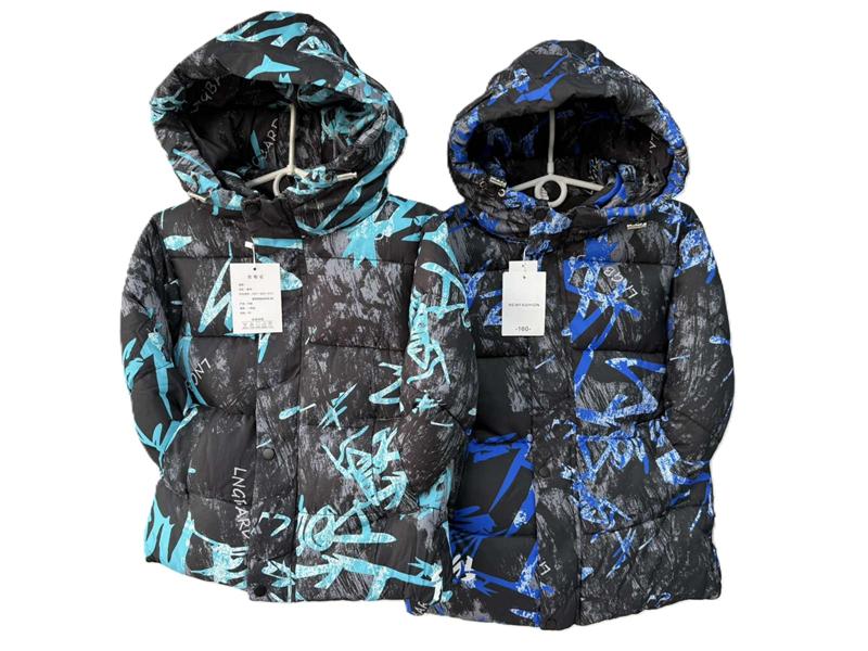 Куртка Farbique (120-160) F352 black-l.blue (зима)