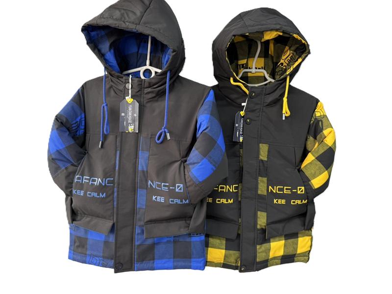 Куртка Farbique (110-150) F368 blue (зима)