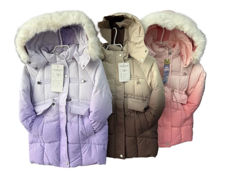 Куртка Farbique (4-12) F327 brown (зима)