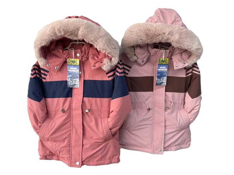 Куртка Farbique (4-12) F330 pink (зима)