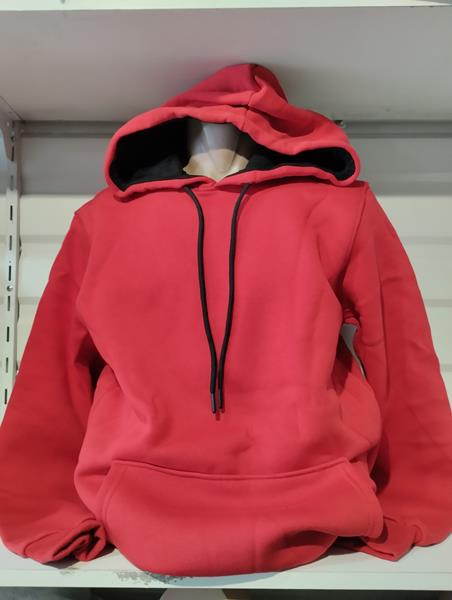 Худи Panda (M-3XL) 1427 red (зима)