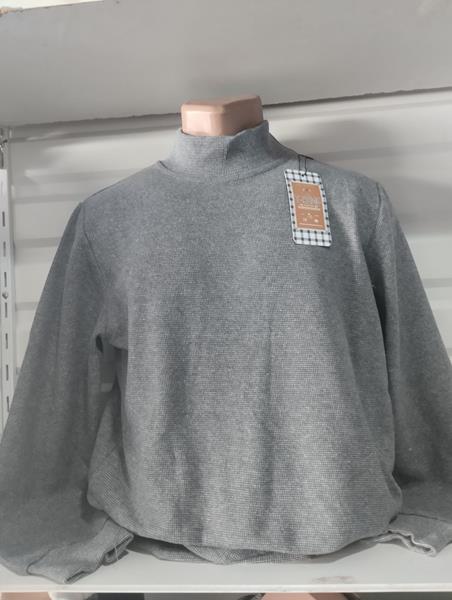 Свитер Panda (L-3XL) 1434 grey (зима)