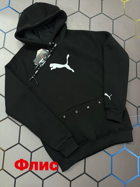 Худи Alex Clothes (S-2XL) 13015 black (зима)