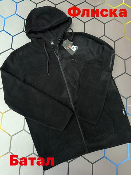 Кофта спорт Alex Clothes (S-2XL) 13025 black (зима)