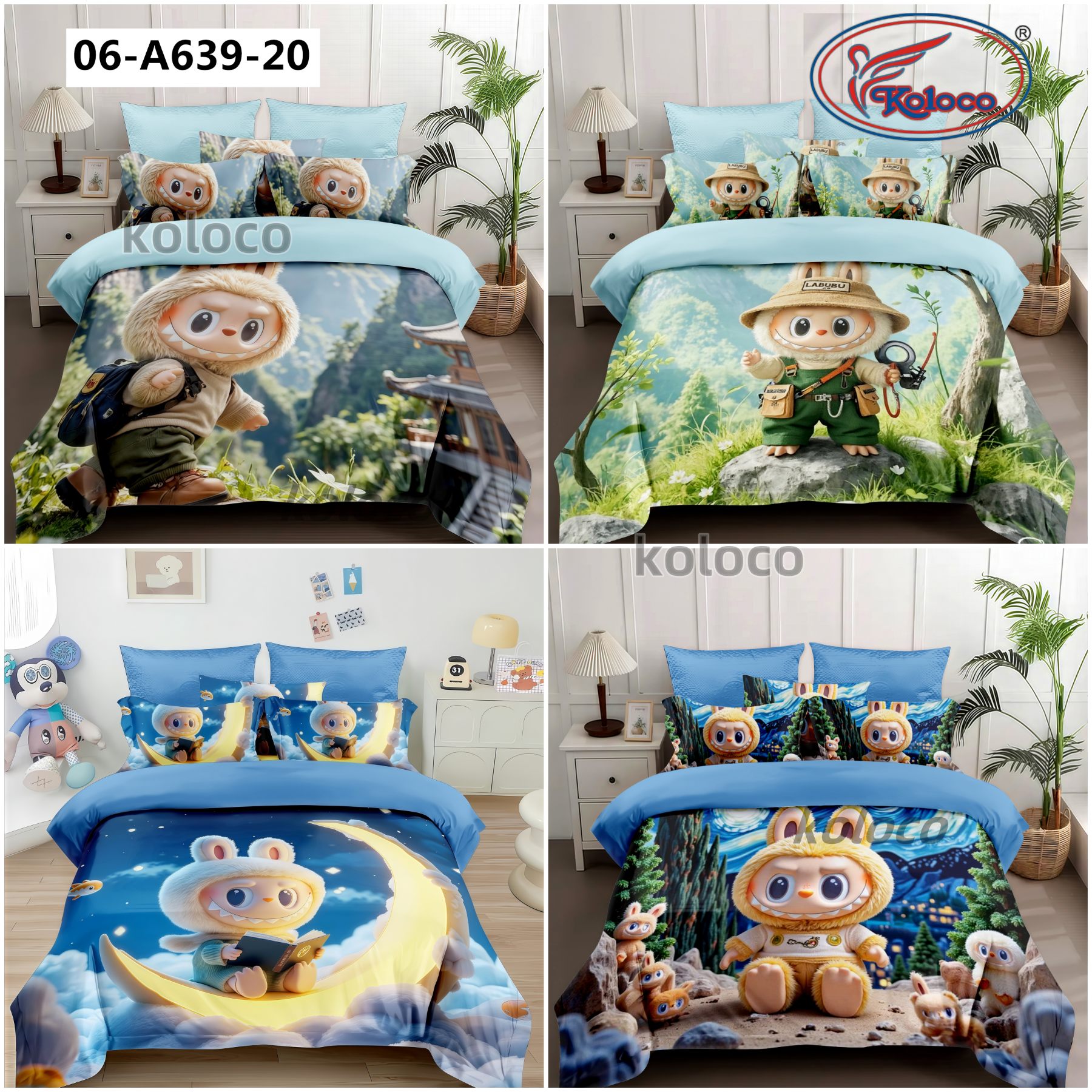 Постельное белье Koloco (150*200) 06-A639-20-1 (деми)