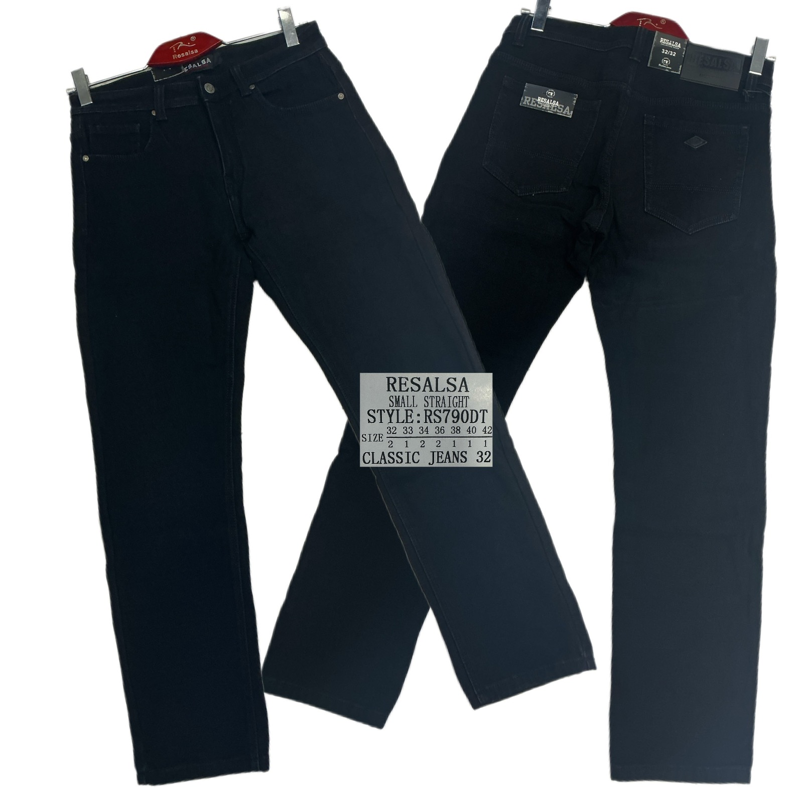 Джинсы God Baron (32-42) RS790DT blue (зима)