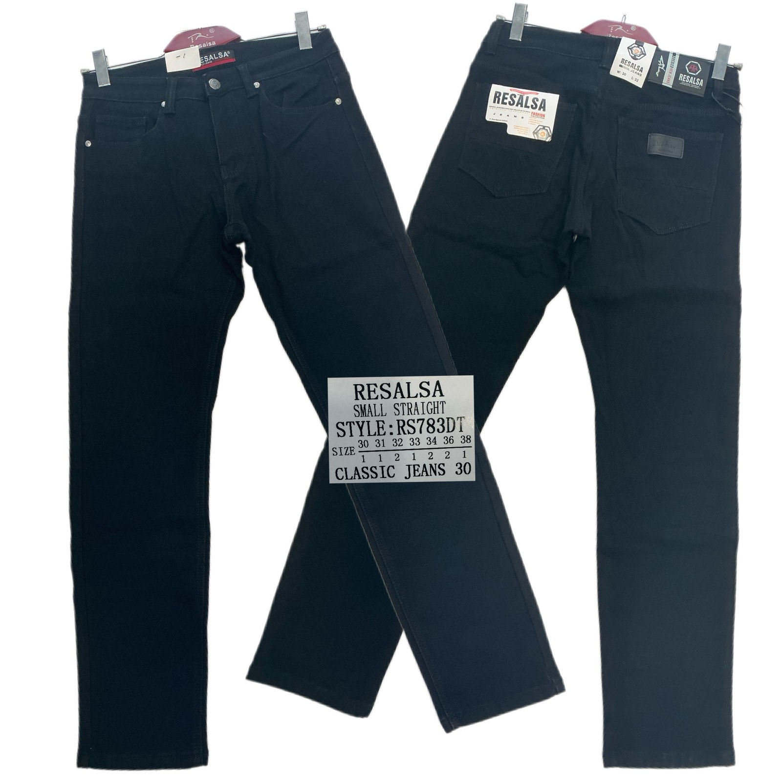 Джинсы God Baron (30-38) RS783DT blue (зима)