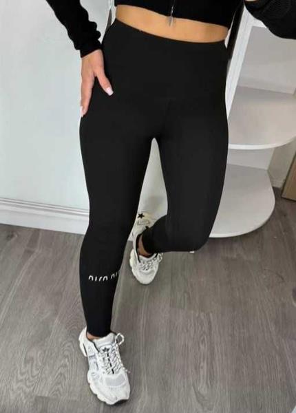 Лосины Sport style (XL-4XL) 2000-1 black (зима)