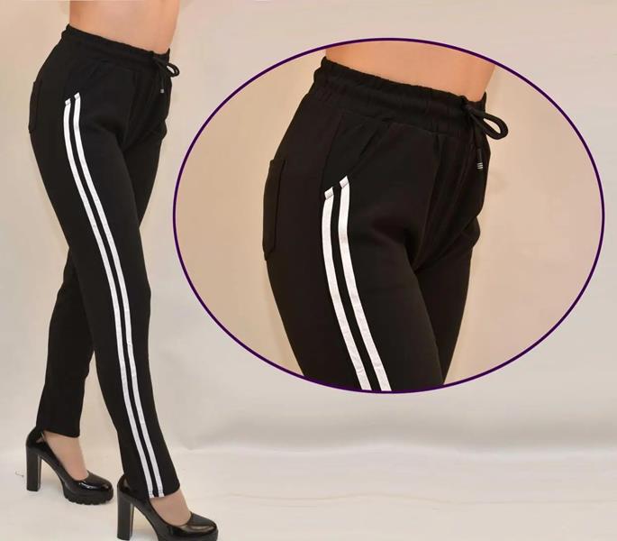 Штаны Sport style (M-2XL) W13 black (зима)